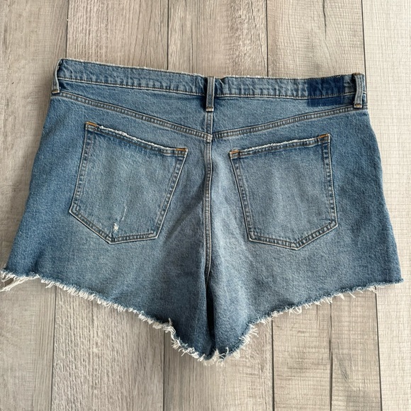 Abercrombie & Fitch The 90’s Relaxed Cutoff Short Sz 20‎ - Picture 3 of 4